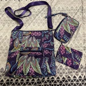 Vera Bradley Batik Leaves Purse and Wallets!
